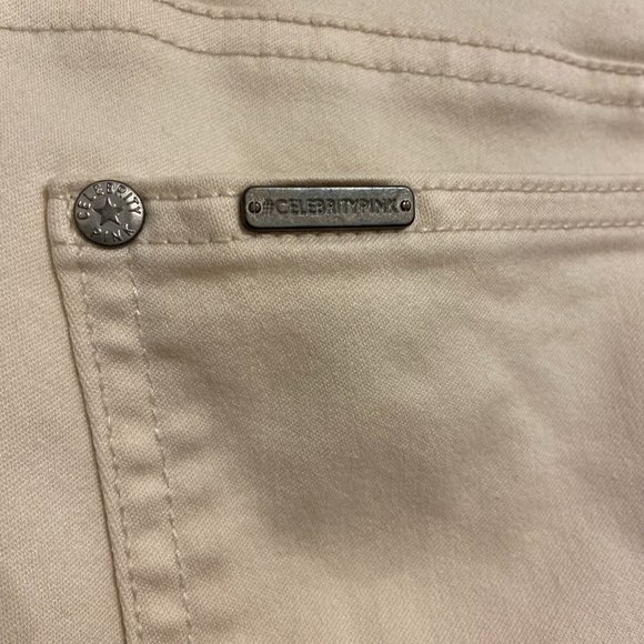 CELEBRITY PINK JEANS Womens 11 Low Rise Skinny Stretchy Five Pocket Pinkish Tint - Picture 12 of 12